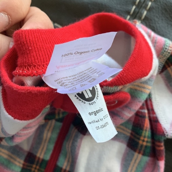 Hanna Andersson 100% Organic Cotton Bodysuit Sleeper - Picture 3 of 4